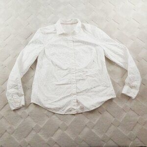 Boden White Button Down Shirt